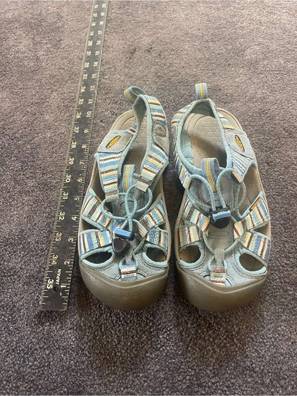 Keen Multicolor Striped Blue Sport Sandals